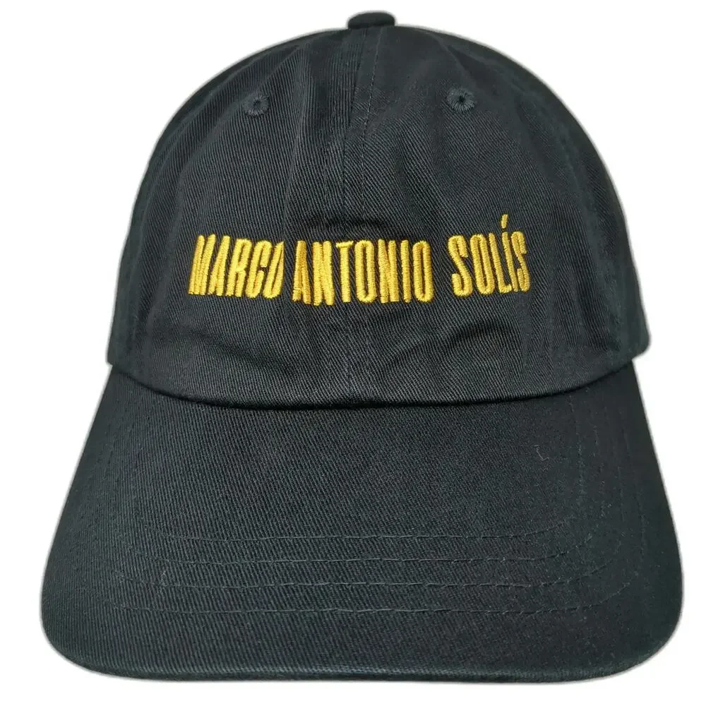 Yupoong Baseball Cap Black One Size Marco Antonio Solis El Buki Hat Slideback